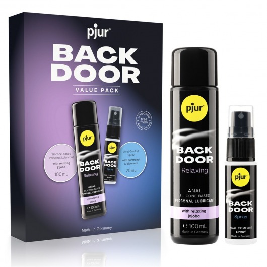 Набор для анального секса pjur Back Door Value Pack - Pjur - купить с доставкой в Новошахтинске