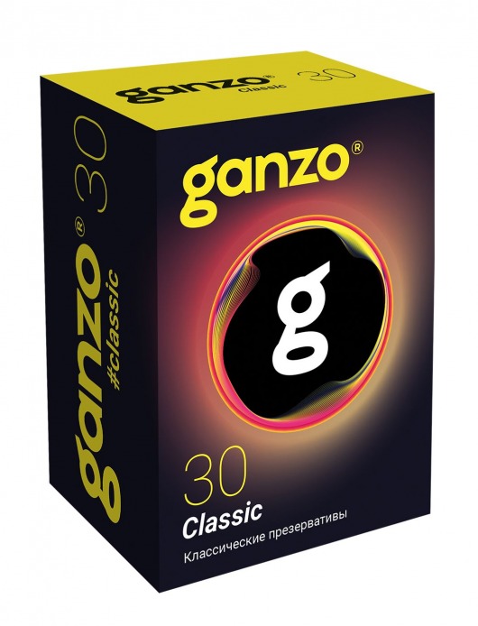 Классические презервативы с обильной смазкой Ganzo Classic - 30 шт. - Ganzo - купить с доставкой в Новошахтинске