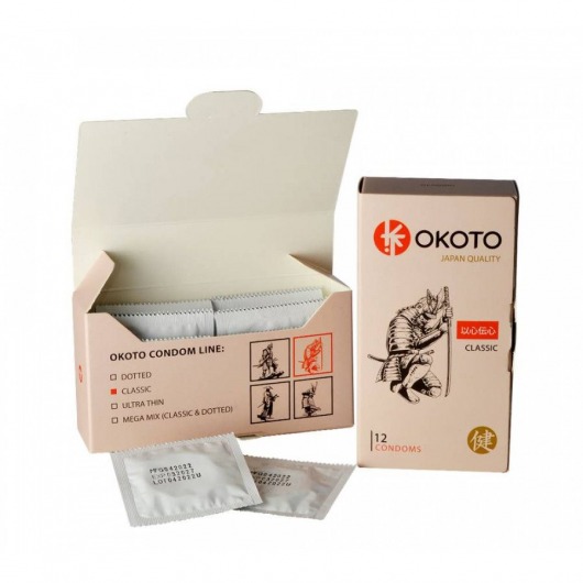 Презервативы OKOTO Classic - 12 шт. - Sitabella - купить с доставкой в Новошахтинске