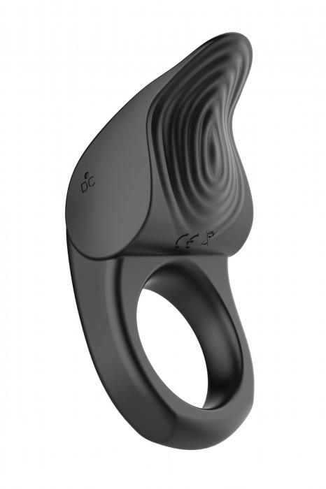 Черное эрекционное виброкольцо Vibro Lust Ring - MALESATION - в Новошахтинске купить с доставкой