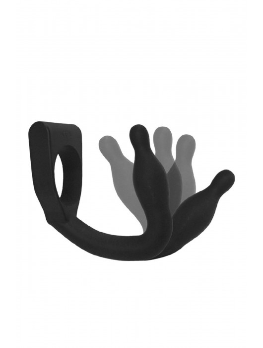 Эрекционное кольцо с вибровтулкой Discovery - MALESATION - в Новошахтинске купить с доставкой