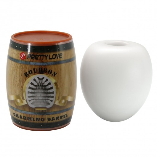 Мастурбатор в футляре-бочке Charming Barrel Bourbon - Baile - в Новошахтинске купить с доставкой