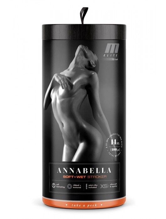 Маструбатор-вагина Soft   Wet Annabella Realistic Beige Masturbator - Blush Novelties - в Новошахтинске купить с доставкой