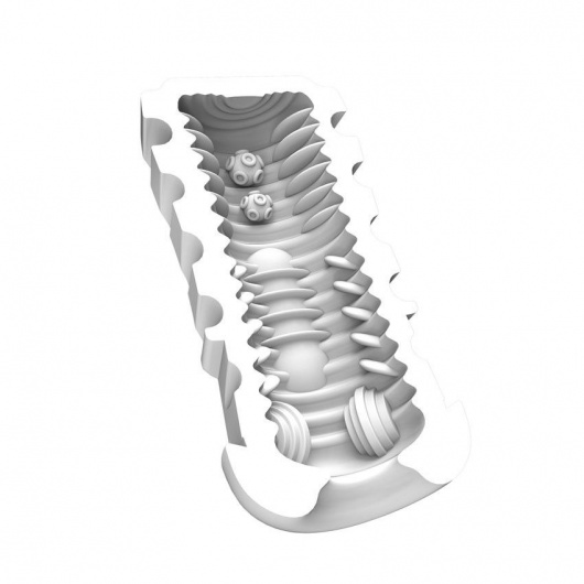 Зеленый вибромастурбатор с голосовым сопровождением Veneno - Rends - в Новошахтинске купить с доставкой