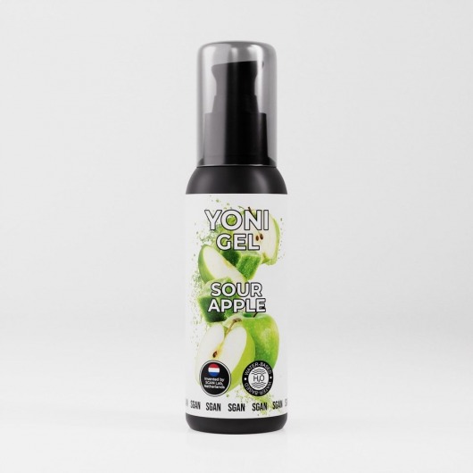 Лубрикант для орального секса SGAN со вкусом кислого яблока - 100 мл. - SGAN - купить с доставкой в Новошахтинске