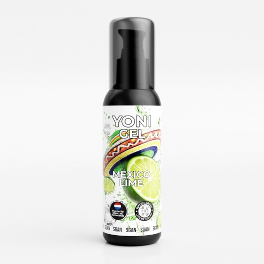 Лубрикант для орального секса SGAN со вкусом мексиканского лайма - 100 мл. - SGAN - купить с доставкой в Новошахтинске