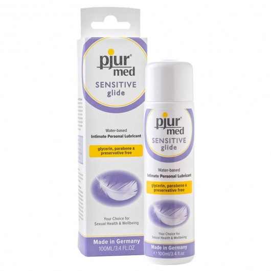 Лубрикант для чувствительной кожи pjur MED Sensitive glide - 100 мл. - Pjur - купить с доставкой в Новошахтинске