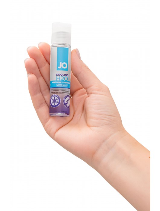 Охлаждающий лубрикант на водной основе JO H2O COOLING - 30 мл. - System JO - купить с доставкой в Новошахтинске