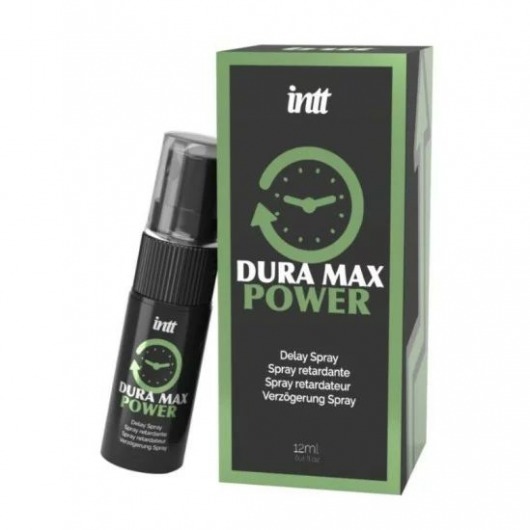 Пролонгирующий спрей Dura Max - 12 мл. - INTT - купить с доставкой в Новошахтинске