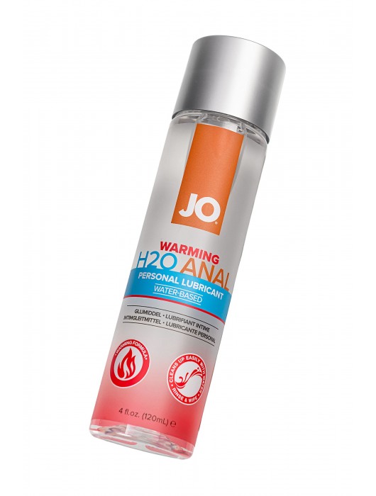 Анальный согревающий лубрикант на водной основе JO Anal H2O Warming - 120 мл. - System JO - купить с доставкой в Новошахтинске