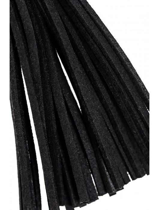 Зажимы на соски «Прищепки» с черными кисточками из замши - Pecado - купить с доставкой в Новошахтинске