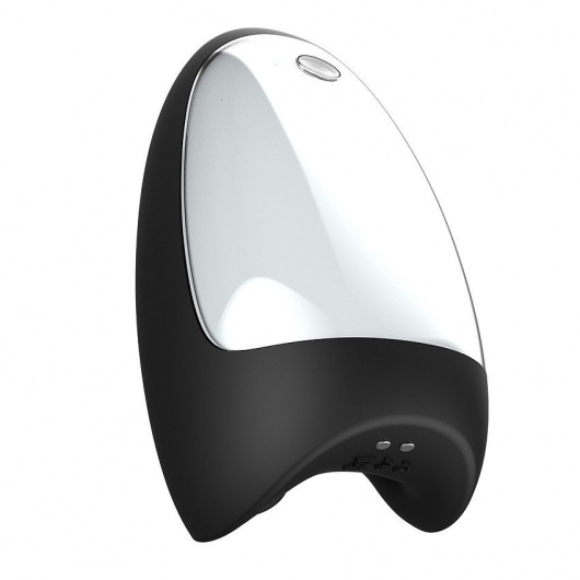 Черно-белый сквозной вибромастурбатор Hercules - Rends - в Новошахтинске купить с доставкой