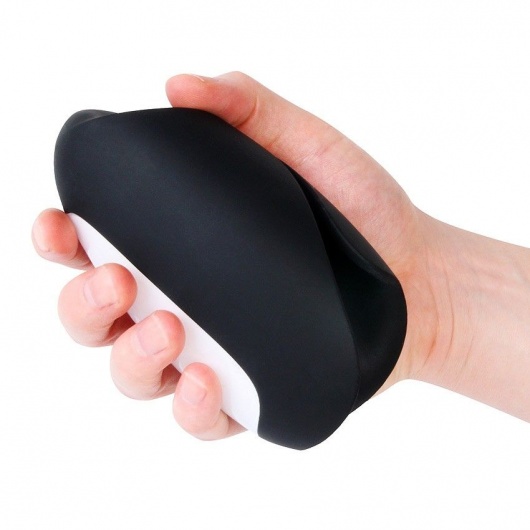 Черно-белый сквозной вибромастурбатор Hercules - Rends - в Новошахтинске купить с доставкой