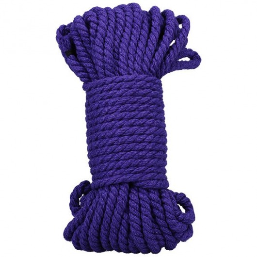 Фиолетовая верёвка для связывания и фиксации Bind Tie - 15,24 м. - Doc Johnson - купить с доставкой в Новошахтинске
