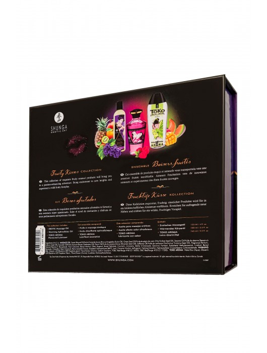 Подарочный набор Fruity Kisses из 3 предметов - Shunga - купить с доставкой в Новошахтинске
