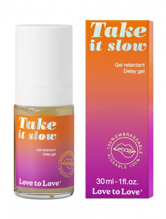 Пролонгирующий гель для мужчин Take It Slow - 30 мл. - Love to Love - купить с доставкой в Новошахтинске