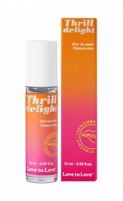 Возбуждающий гель Thrill Delight - 10 мл. - Love to Love - купить с доставкой в Новошахтинске