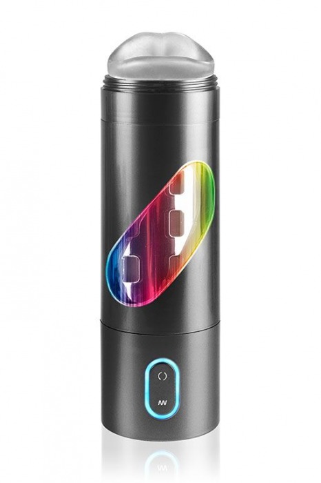 Перезаряжаемый мастурбатор-ротик Extreme Toyz Rechargeable Roto-Bator Mouth - Pipedream - в Новошахтинске купить с доставкой