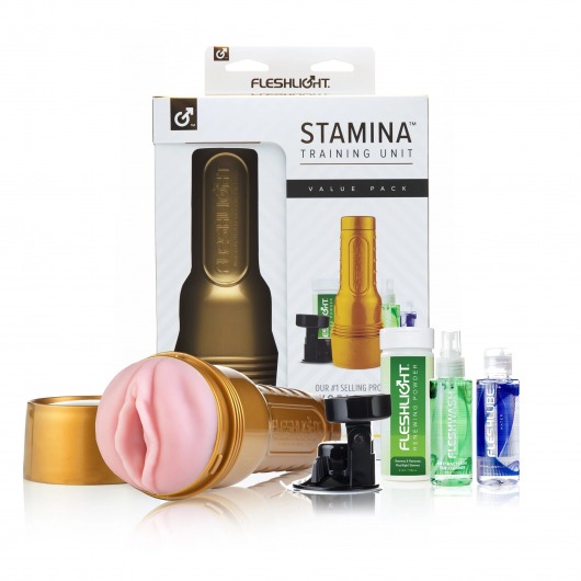 Набор для мастурбации Fleshlight Stamina Training Unit - Fleshlight - в Новошахтинске купить с доставкой