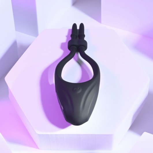 Черное эрекционное вибролассо Perfect Fit - Zero Tolerance - в Новошахтинске купить с доставкой