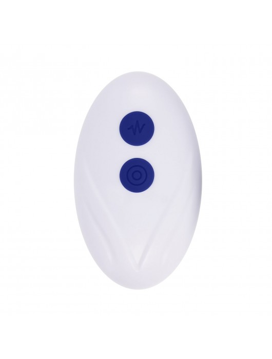 Синее эрекционное виброкольцо с клиторальной подушечкой и пультом ДУ Adjustable Fun Ring - Zero Tolerance - в Новошахтинске купить с доставкой