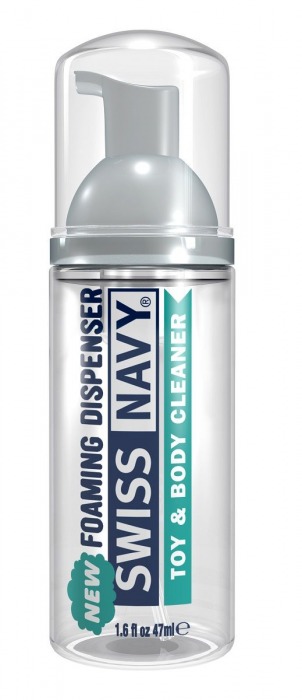 Очищающая пенка для игрушек и тела Toy   Body Cleaner Foamer - 47 мл. - Swiss navy - купить с доставкой в Новошахтинске