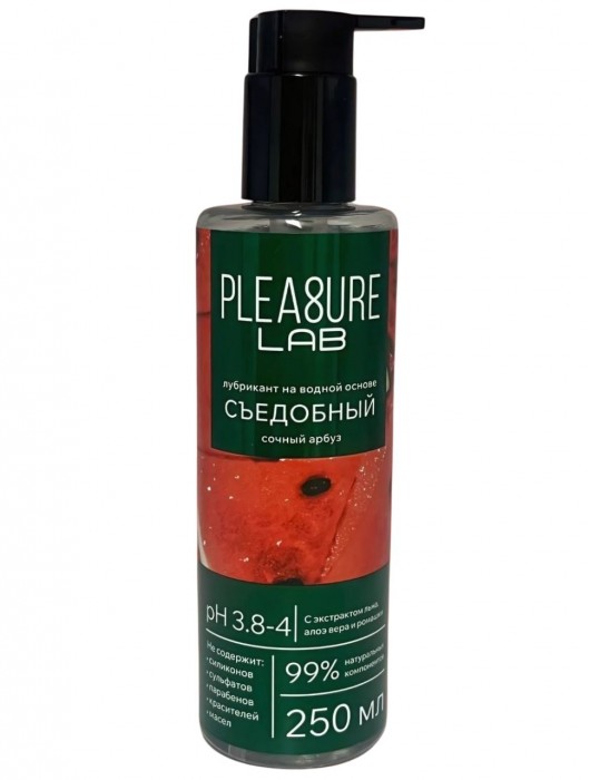 Лубрикант на водной основе Pleasure Lab с ароматом арбуза - 250 мл. - Pleasure Lab - купить с доставкой в Новошахтинске