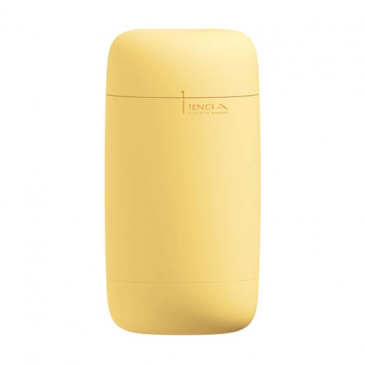 Желтый мастурбатор Tenga Puffy - Tenga - в Новошахтинске купить с доставкой