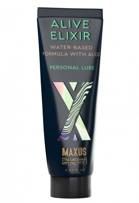 Интимный гель на водной основе MAXUS Alive Elixir - 75 мл. - Maxus - купить с доставкой в Новошахтинске