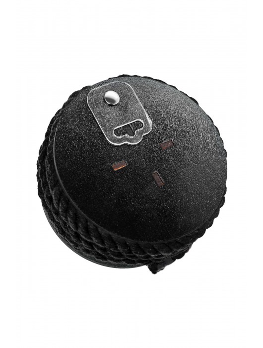 Черная веревка для шибари на катушке - 5 м. - Pecado - купить с доставкой в Новошахтинске