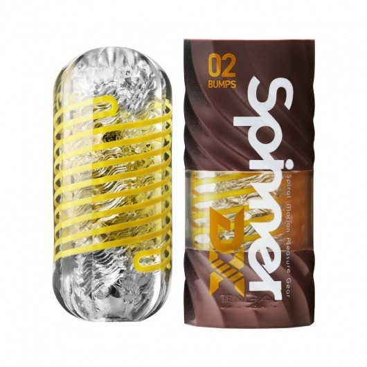 Мастурбатор Tenga Spinner DX 02 Bumps - Tenga - в Новошахтинске купить с доставкой