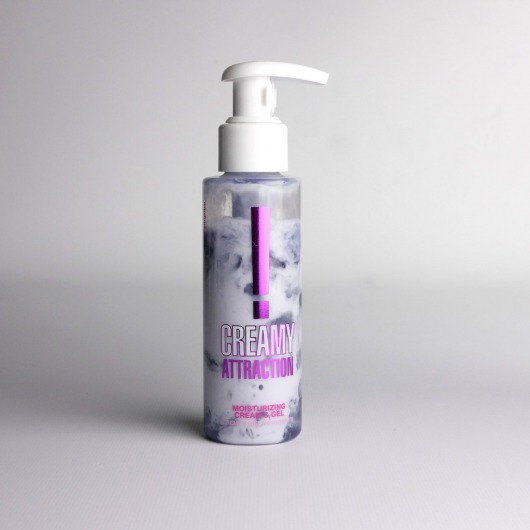 Увлажняющий крем-гель для тела с ароматом ежевики Creamy Attraction Blackberry - 100 мл. - INTT - купить с доставкой в Новошахтинске