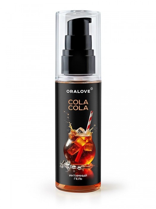 Съедобная смазка на водной основе с ароматом колы - 60 гр. - Биоритм - купить с доставкой в Новошахтинске