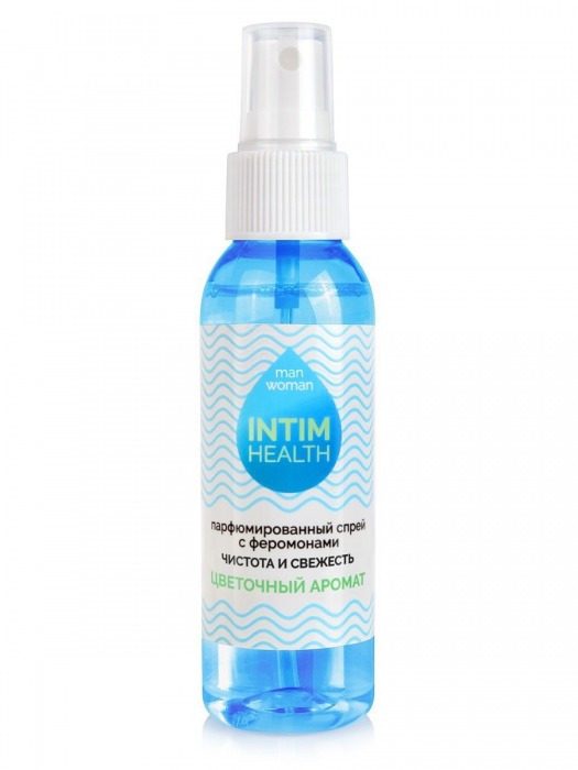 Парфюмированный спрей Intim Health для нижнего белья и тела с цветочным ароматом - 95 мл. -  - Магазин феромонов в Новошахтинске