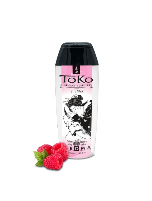 Интимная смазка TOKO Aroma Raspberry Feeling с ароматом малины - 165 мл. - Shunga - купить с доставкой в Новошахтинске