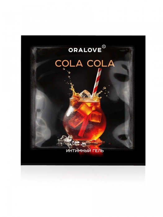 Саше съедобной оральной смазки OraLove с ароматом колы - 3 гр. - Биоритм - купить с доставкой в Новошахтинске