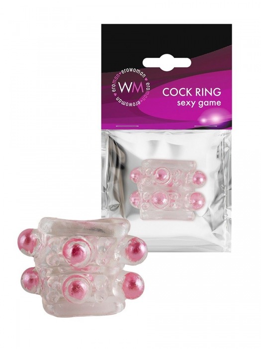 Прозрачная насадка на пенис с цветными шариками - Erowoman-Eroman - в Новошахтинске купить с доставкой