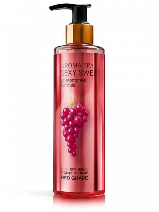 Гель для душа с феромонами и ароматом винограда Red Grape - 200 мл. -  - Магазин феромонов в Новошахтинске