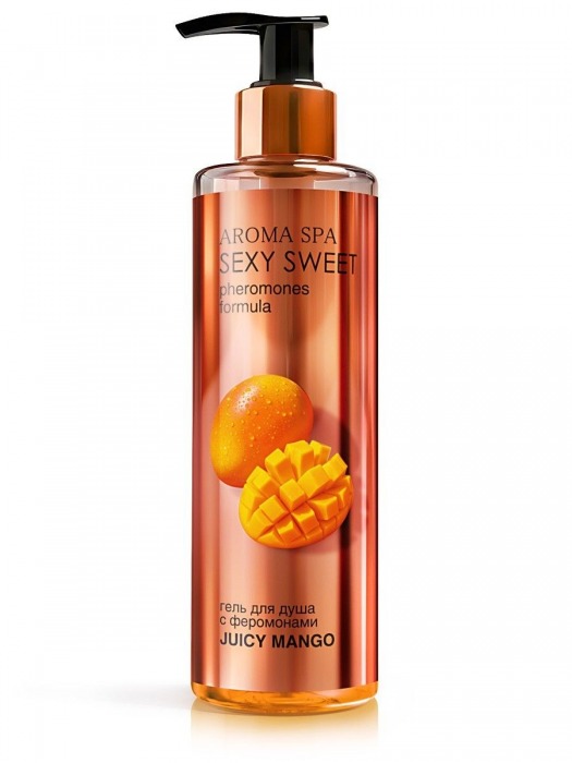 Гель для душа с феромонами и ароматом манго Juicy Mango - 200 мл. -  - Магазин феромонов в Новошахтинске
