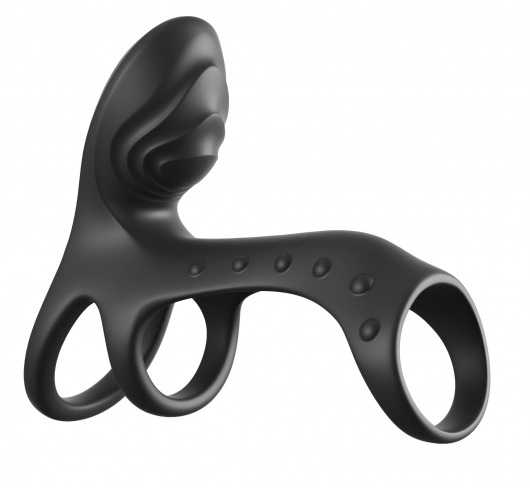 Черная насадка на пенис Ultimate Couples Cage Pro - Pipedream - в Новошахтинске купить с доставкой