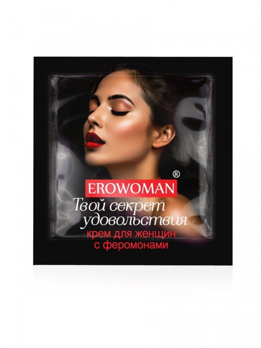 Женский возбуждающий крем с феромонами EroWoman - 1,5 гр. - Биоритм - купить с доставкой в Новошахтинске
