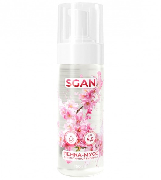 Пенка-мусс для интимной гигиены SGAN с пребиотиками - 150 мл. - SGAN - купить с доставкой в Новошахтинске