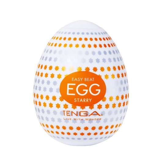 Мастурбатор-яйцо Tenga Egg Starry - Tenga - в Новошахтинске купить с доставкой