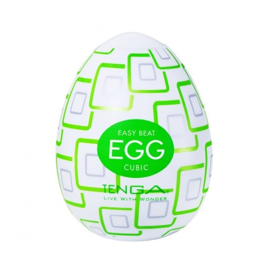 Мастурбатор-яйцо Tenga Egg Cubic - Tenga - в Новошахтинске купить с доставкой