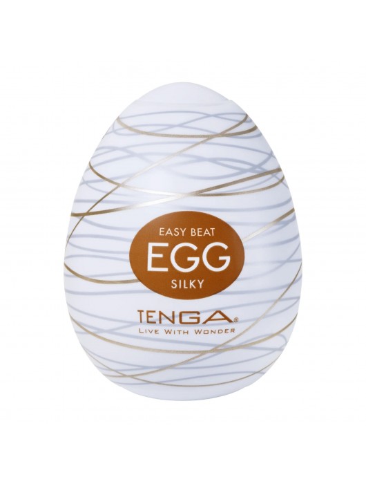 Мастурбатор-яйцо Tenga Egg Silky - Tenga - в Новошахтинске купить с доставкой