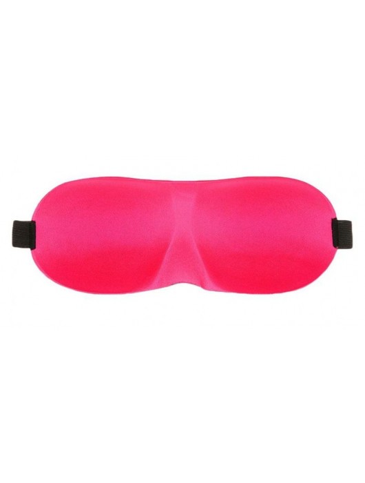 Розовая глухая маска на резинке - Sitabella - купить с доставкой в Новошахтинске