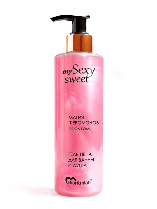Гель-пена для ванны и душа Sexy Sweet с феромонами и ароматом бабл-гам - 200 мл. -  - Магазин феромонов в Новошахтинске