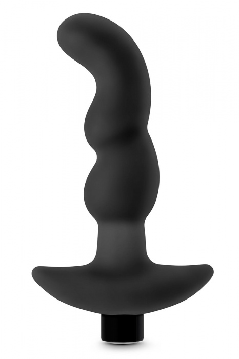 Черный вибромассажер простаты Prostate Massager 03 - 15,2 см. - Blush Novelties - в Новошахтинске купить с доставкой