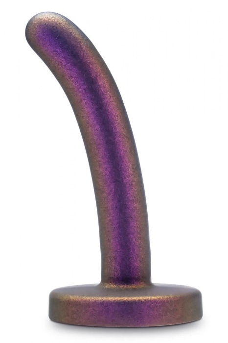 Фиолетовая насадка с гладкой поверхностью Surrender 4.75 Inch Beginner Pegging Dildo - 12 см. - Blush Novelties - купить с доставкой в Новошахтинске