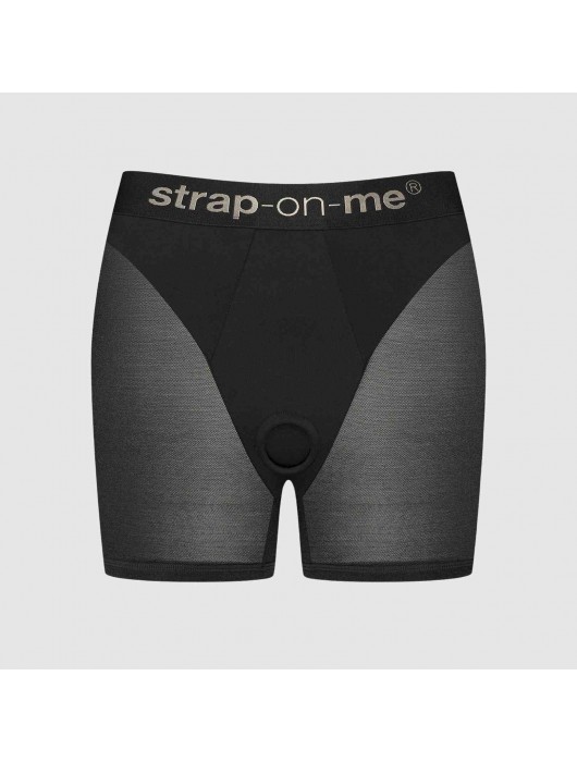 Трусики-шорты для фиксации насадок Strap-on-me Harness Lingerie Halo - size S - Strap-on-me - купить с доставкой в Новошахтинске